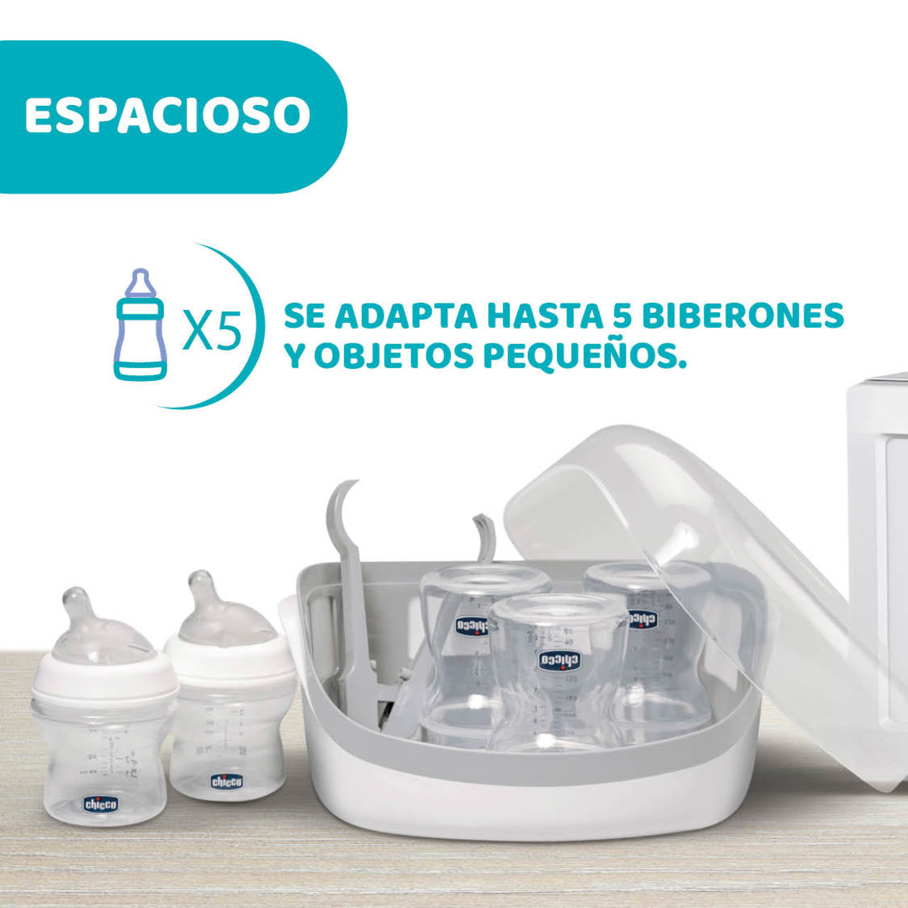 Esterilizador microondas Chicco