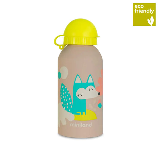 Botella térmica rellenable Naturkid Bottle Foxi Miniland 400 ml