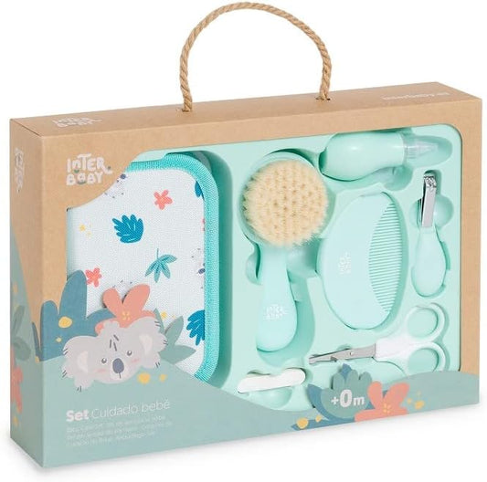 Kit higiene bebé koala verde Interbaby