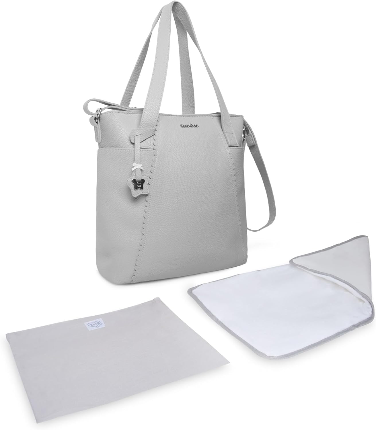 Bolso panera con cambiador Love de Tuc-Tuc GRIS