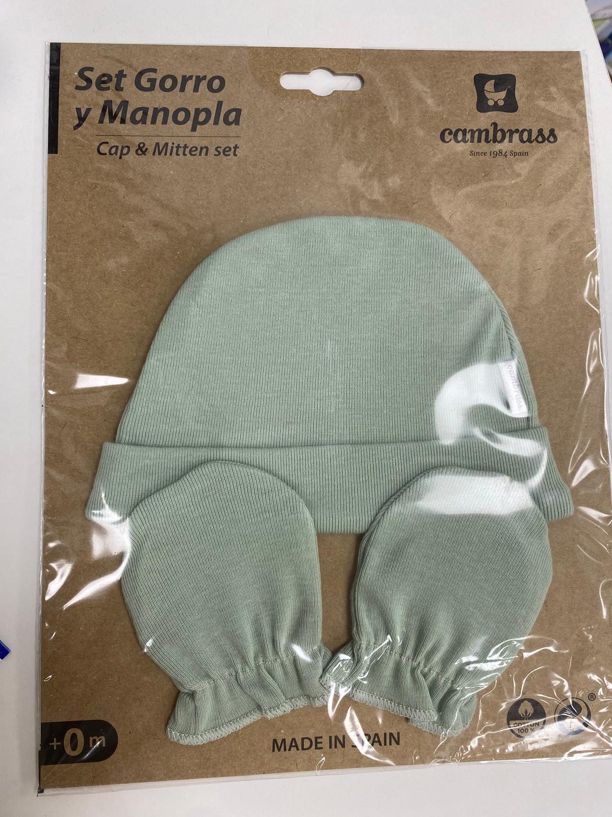 Set gorro y manoplas Cambrass