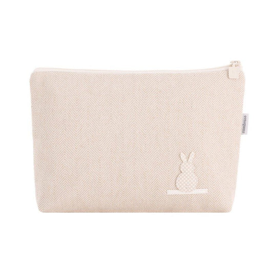 Lino Bolsa de Aseo Cambrass Beige