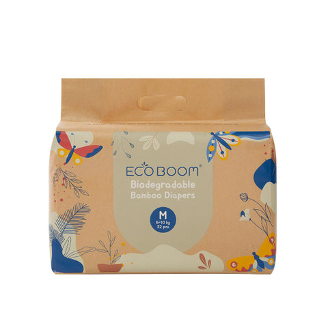 Pañal de Bambú Ecoboom T3 32 uds (6-10 KG)