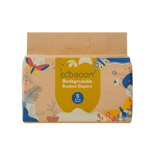 Pañal de Bambú Ecoboom T2 36 uds (3-8 KG)