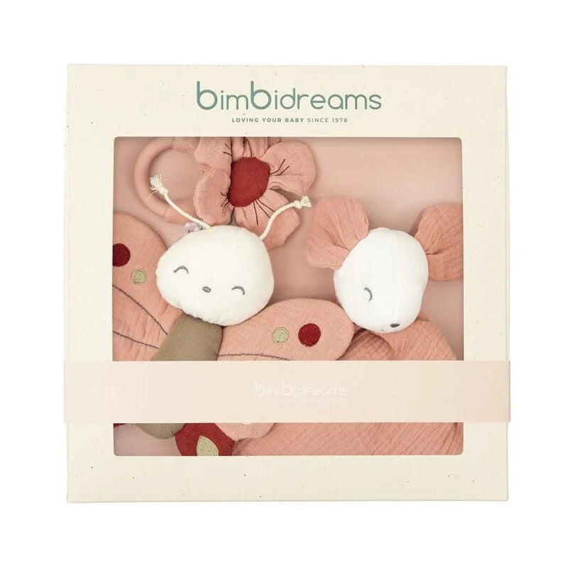 Set Regalo Peluche, Doudou y Mordedor Bimbidreams