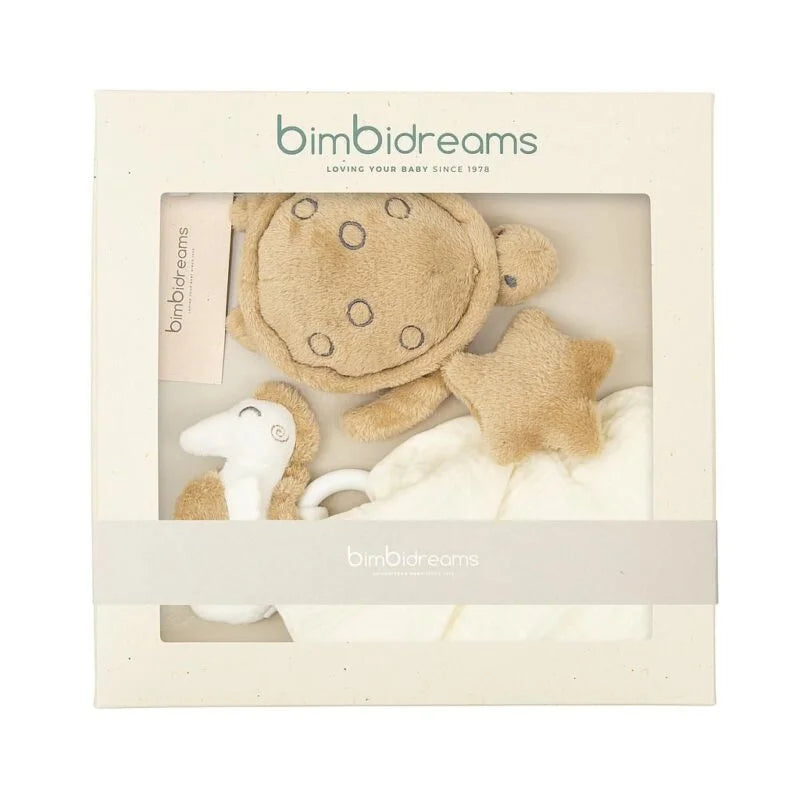 Set Regalo Peluche, Doudou y Mordedor Bimbidreams